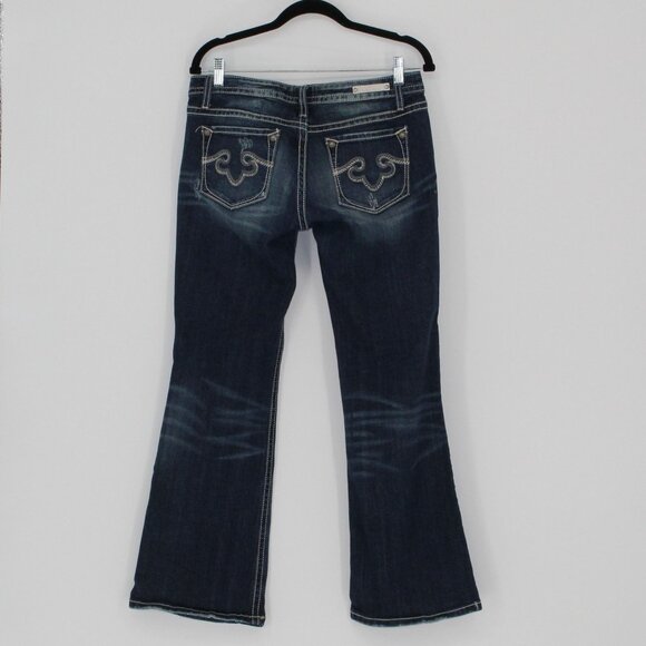 Berock for Express Boot Cut Jeans Women Size 8 R - Picture 2 of 7
